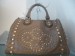 Handtas met afgeronde studs in toop